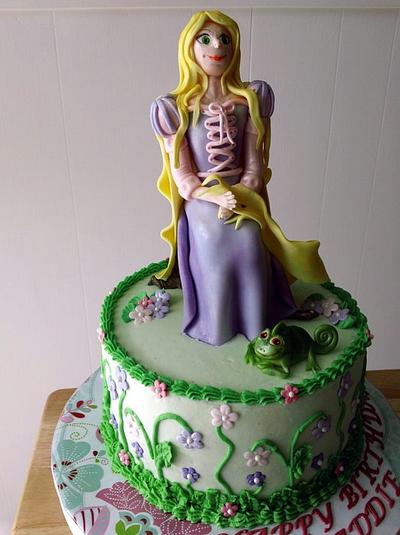 Rapunzel and Pascal - Cake by Bliss Pastry