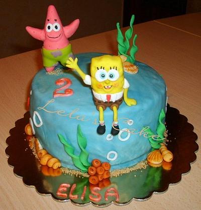 sponge bob cake 2 - Cake by Daniela Morganti (Lela's Cake)