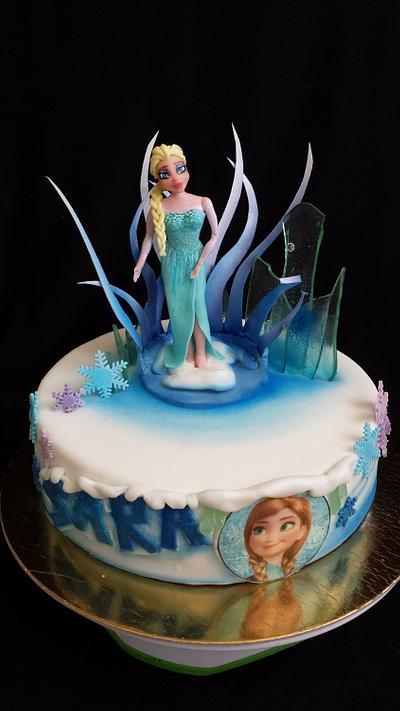 Frozen... - Cake by mellowyellow