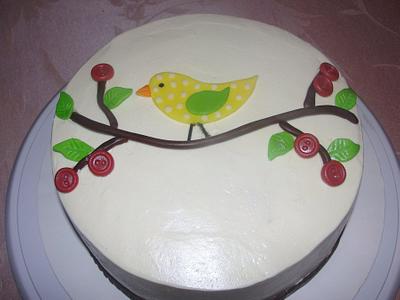 Lone birdie  - Cake by Cakes and Beyond by Naheed