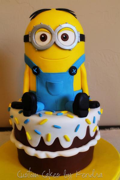 My First Minion - Cake by Kendra