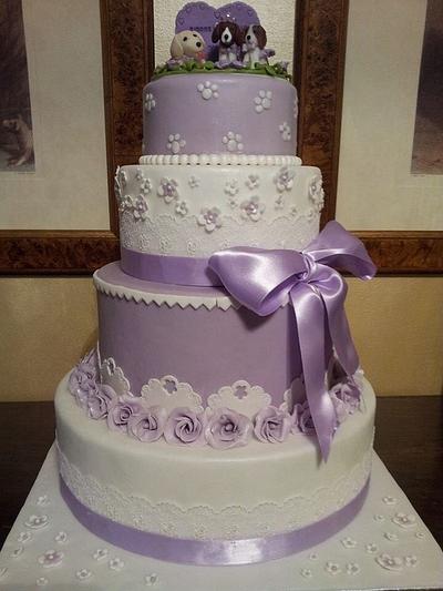 bau wedding cake - Cake by mariella