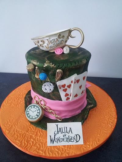 Alice in wonderland - Cake by hechoamano