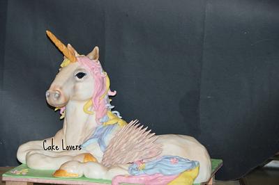 unicorn cake - Cake by lucia and santina alfano