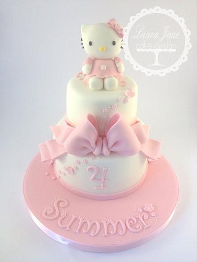 Hello Kitty Cake - Cake by Laura Davis