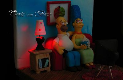 the Simpson cake - Cake by Carmela Iadicicco (torte con brio)