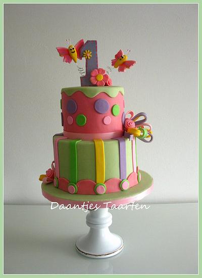 Sweet 1st birthday - Cake by Daantje