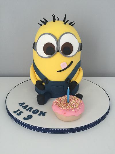 Minion cake  - Cake by Cakes by Shellyanne 