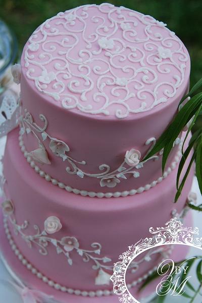 Pink Cake - Cake by Art Cakes Prague