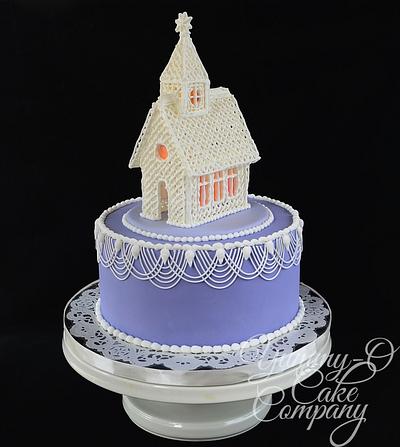 Royal Icing Church - Cake by Donna (YUMMY-O Cake Company)