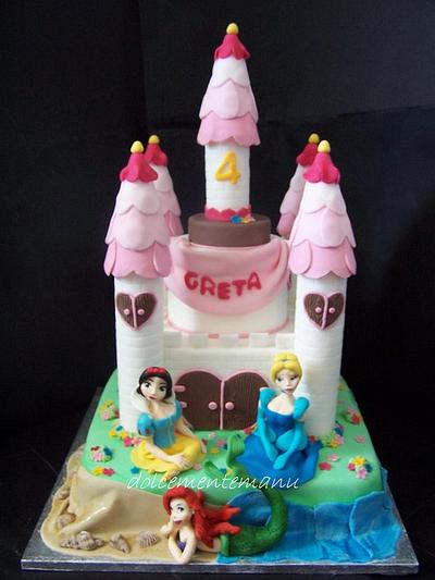 castel of the princesses ! - Cake by Emanuela Cali'
