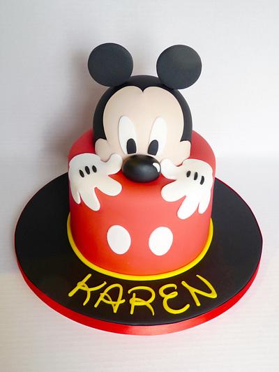 Mickey Mouse cake - Cake by Angel Cake Design