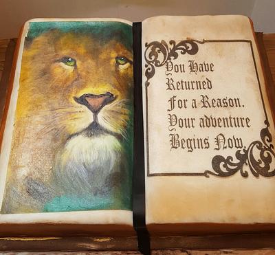 Narnia's Aslan the lion - Cake by Tiffany DuMoulin