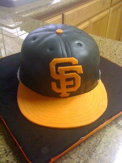 Baseball cap - Cake by Sandy 