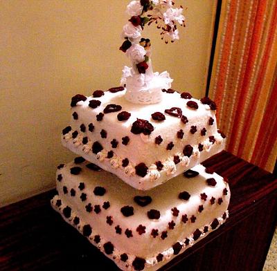 wedding - Cake by Sally McDonald