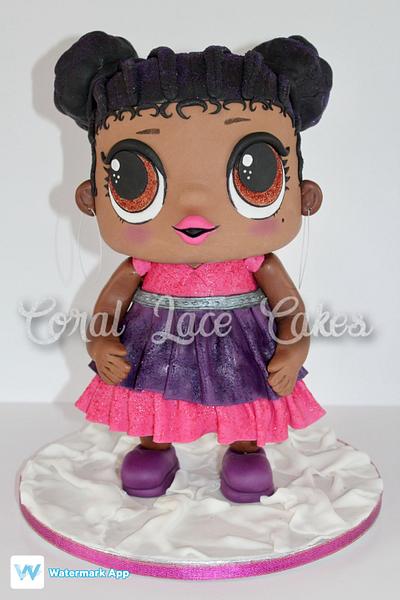 LOL SURPRISE PURPLE QUEEN - Cake by CoralLaceCakes