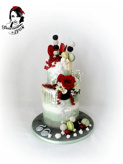 Drip Cake For The Gentleman - Cake by Ivon