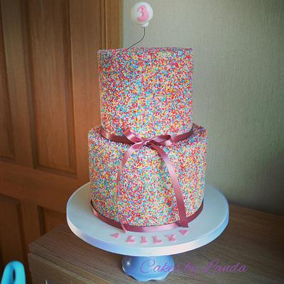 Spinkletastic  - Cake by Cakes by Landa