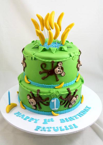 Cheeky monkeys - Cake by Kake Krumbs