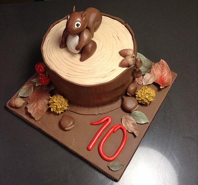A little squirrel - Cake by Eleonora Del Greco