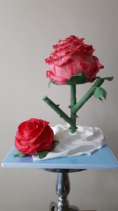 Roses - Cake by Olina Wolfs