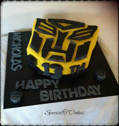 Transformer Cake - Cake by  SpecialT Cakes - Tracie Callum 