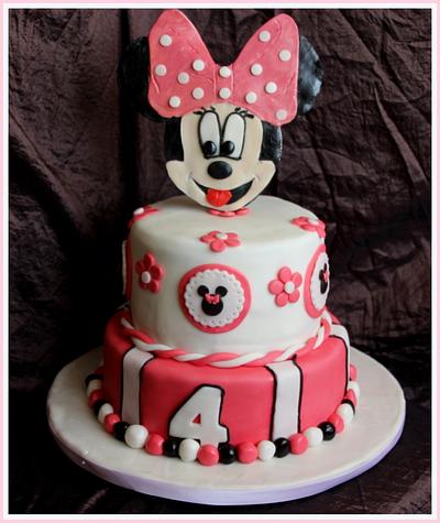 Minnie mouse - Cake by Jiřina Matějková