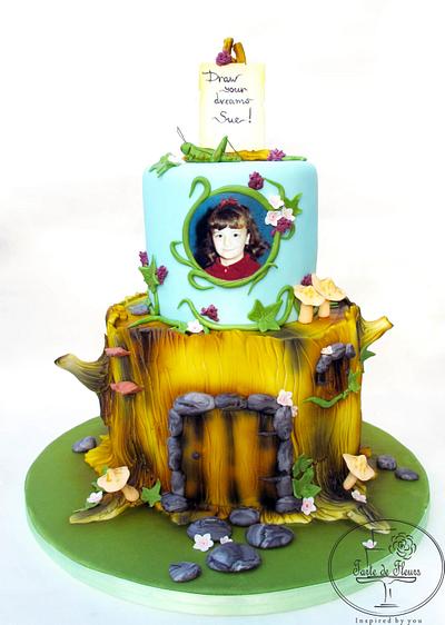 Fairy Garden Cake - Cake by Tarte de Fleurs