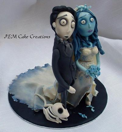 Corpse Bride - Cake by Julia