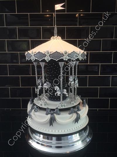 Carousel Wedding Cske - Cake by Paul of Happy Occasions Cakes.