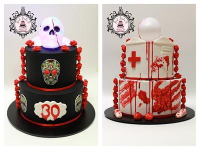Horror party!! - Cake by JustBakeIt
