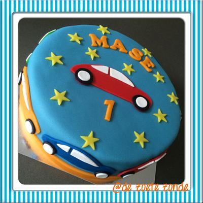 Boy's cake with cars - Cake by marieke