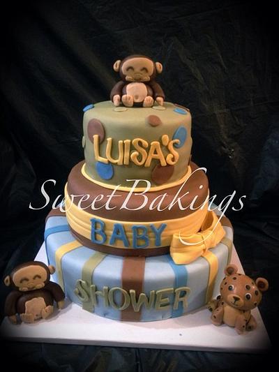 Baby Shower cake  - Cake by Priscilla 