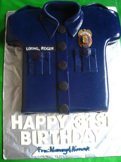Police Birthday Cake - Cake by amie