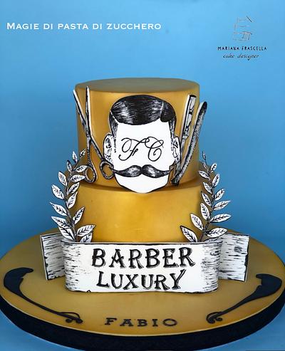 Barber  - Cake by Mariana Frascella
