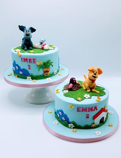 For twins - Cake by Olina Wolfs