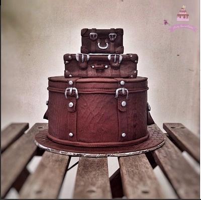 Luggage - Cake by Pretty Special Cakes