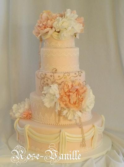 romantic and vintage - Cake by cindy