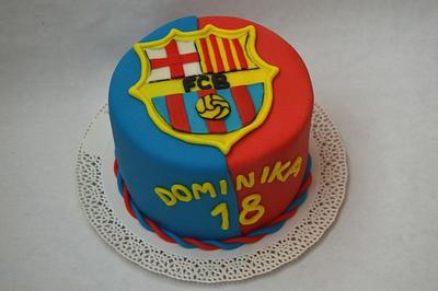 FC Barcelona - Cake by m.o.n.i.č.k.a