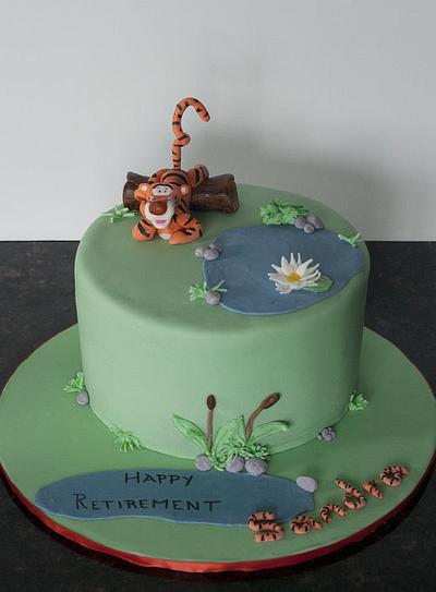 A Tigger Retirement - Cake by Vanilla01