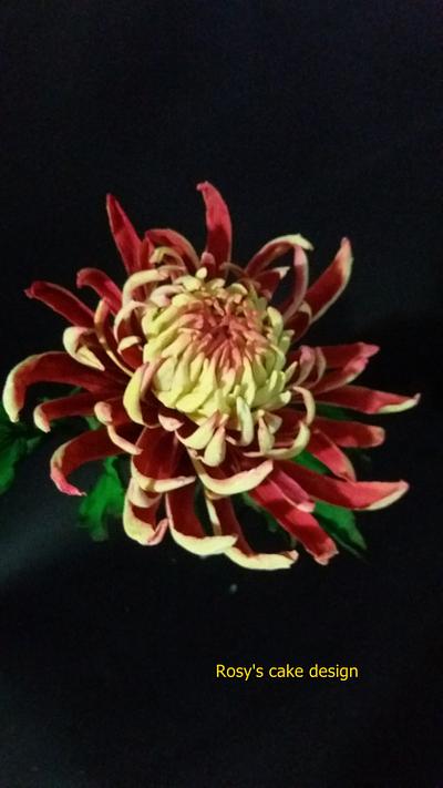 Crisantemo Giapponese - Cake by rosycakedesigner