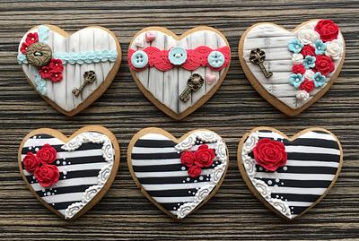 Valentines Day Cookies - Cake by sansil (Silviya Mihailova)
