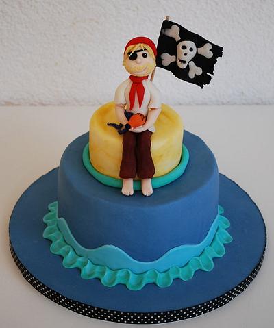 Little Pirate Cake - Cake by Simone Barton
