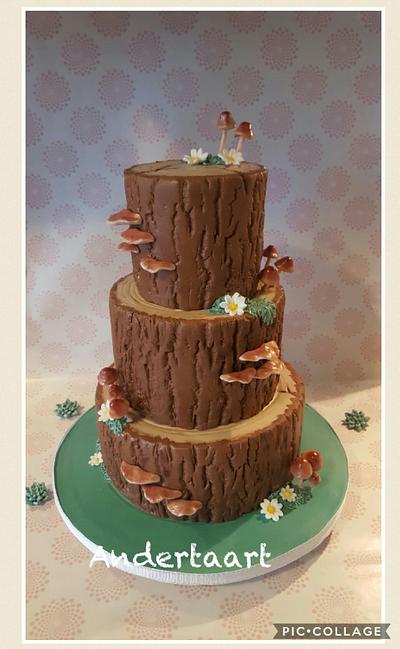 Tree cake - Cake by Anneke van Dam