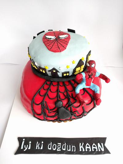 A classic, Spiderman Cake - Cake by Cafemiumiu