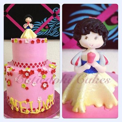 Melina's princess theme birthday cake :) - Cake by Malati