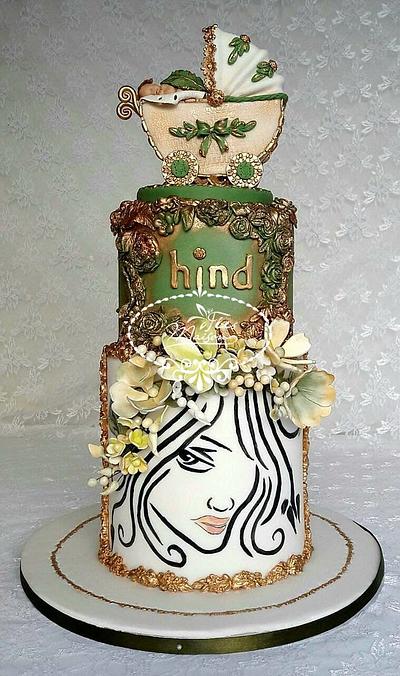 Baby Shower & Birthday  cake - Cake by Fées Maison (AHMADI)