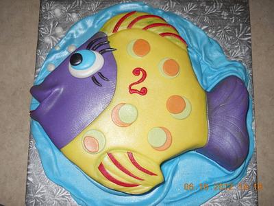 Fishy cake - Cake by emmalousmom