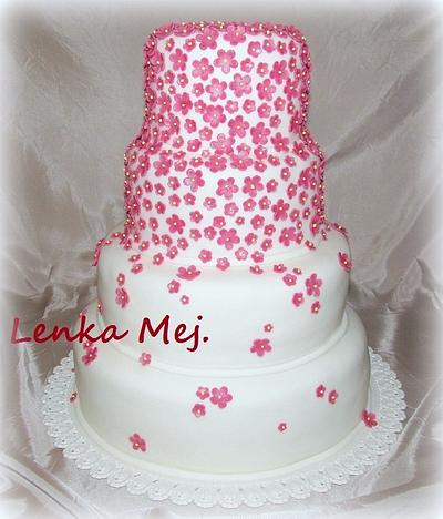 Wedding cake  - Cake by Lenka