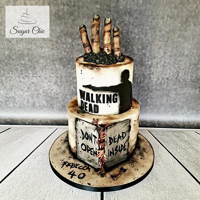 The Walking Dead Cake - Cake by Sugar Chic
